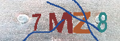 CAPTCHA afbeelding